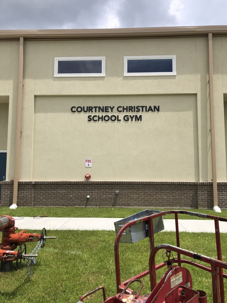 Courtney Christian School Gym Courtney Christian School Gym