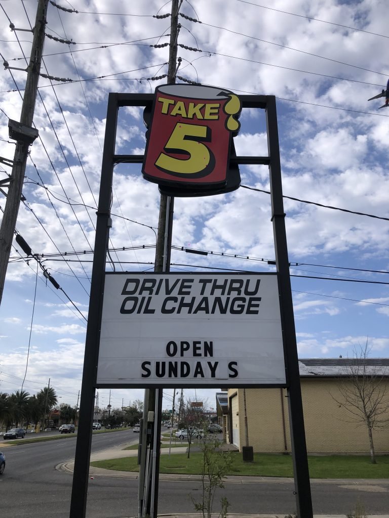 Take 5 Oil Change Take 5 Oil Change